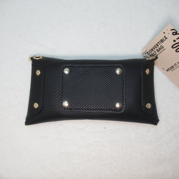 Love, Ellie Convertible Belt Bag – Black Snake Print | NWT - Picture 4 of 9